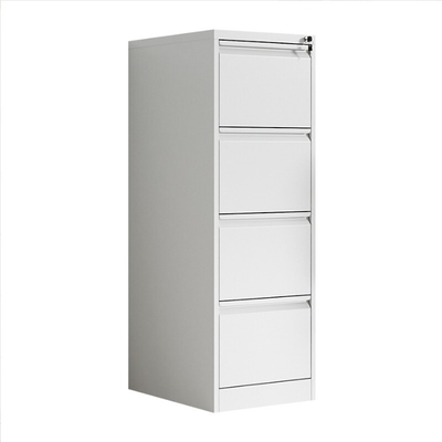 4-Drawer Modern Steel Office Furniture Key Lock Adjustable File Cabinet for Storage for Bedroom School Gym Workshop Hotel