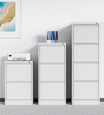 4-Drawer Modern Steel Office Furniture Key Lock Adjustable File Cabinet for Storage for Bedroom School Gym Workshop Hotel