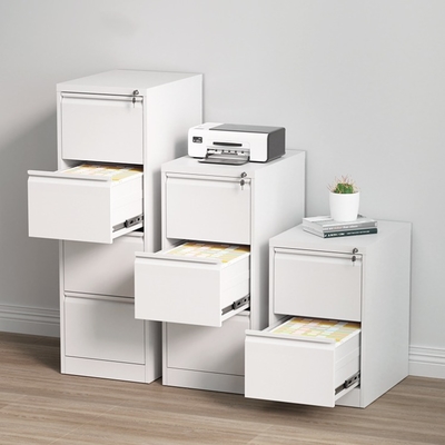 4-Drawer Modern Steel Office Furniture Key Lock Adjustable File Cabinet for Storage for Bedroom School Gym Workshop Hotel