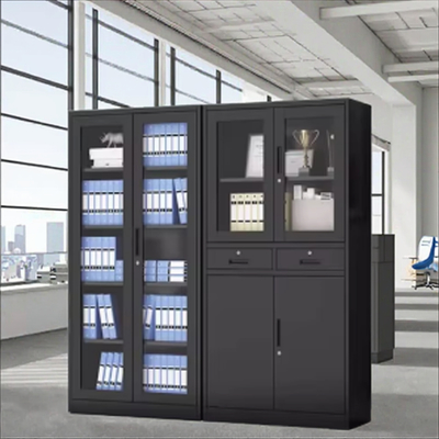Storage Cabinet with 4 Doors and Adjustable Shelves Metal File Cabinet Manufacturers Metal Cupboard Steel Storage Filing Cabinet