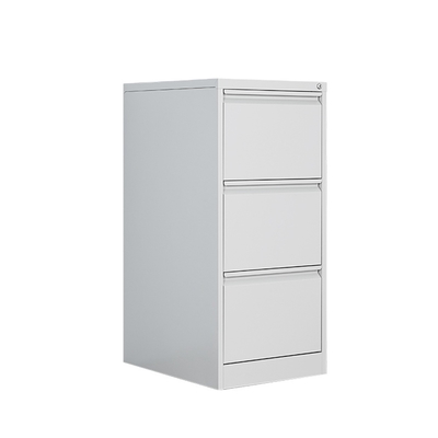 Large Capacity 3-Drawer Steel Filing Cabinet Adjustable Office Furniture Metal File Organizer for Home Office & Workshop Use