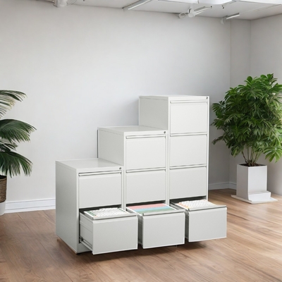 Customized Size 2/3/4 Drawer Modern Office Metal Storage Cabinet Cheap Steel Vertical Filing Cabinet for Office or Gym Use