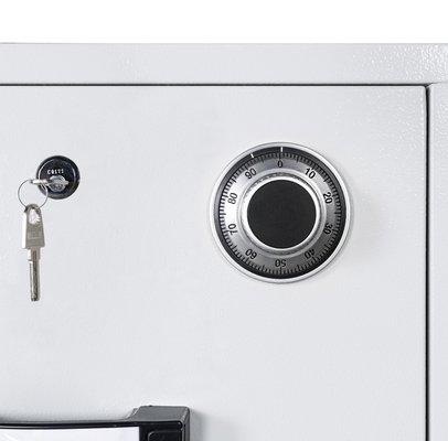 Individual Key Lock 4-Drawer Steel File Cabinet Fireproof and Explosion Resistant Storage for Home Office Security