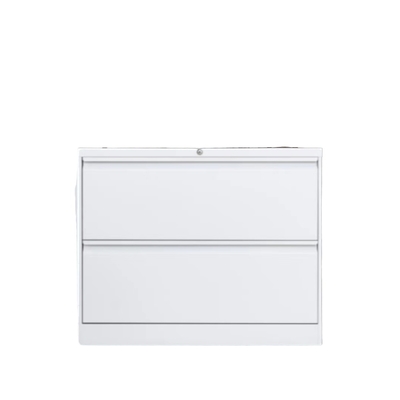 Modern 2 Drawer Steel File Cabinet Simple Style Foldable & Adjustable Office Furniture for Home Storage Iron Material Office Use