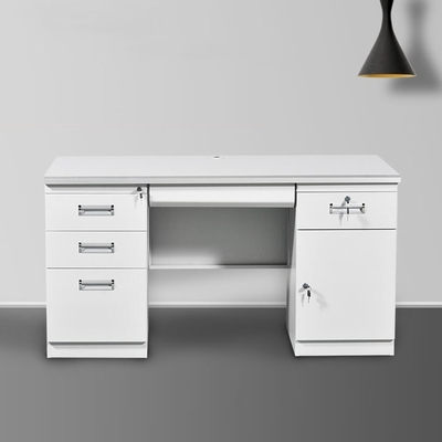 Modular Writing Table Computing Steel Desk Adjustable Office Metal Table Frame Executive Desk Office Computer Table Office Desk