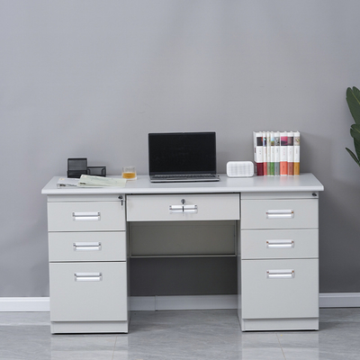 Modular Writing Table Computing Steel Desk Adjustable Office Metal Table Frame Executive Desk Office Computer Table Office Desk