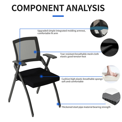 Commercial Furniture School Classroom Student Folding Conference Chair Folding Training Chair Study Chair