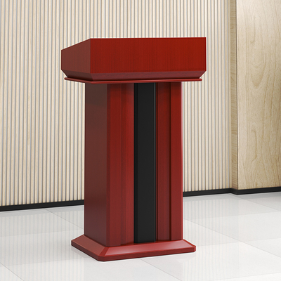Thickened Solid Wooden Lectern Podium Church Podium School Furniture Student Speech Desk Speak Table
