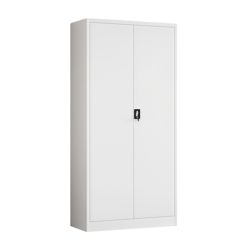 Hot Sale 2-Door Modern Office Metal Storage File Cabinet 4-Shelf Filing Cabinet Home Warehouse Workshop Durable Steel Plastic